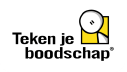 Teken je boodschap